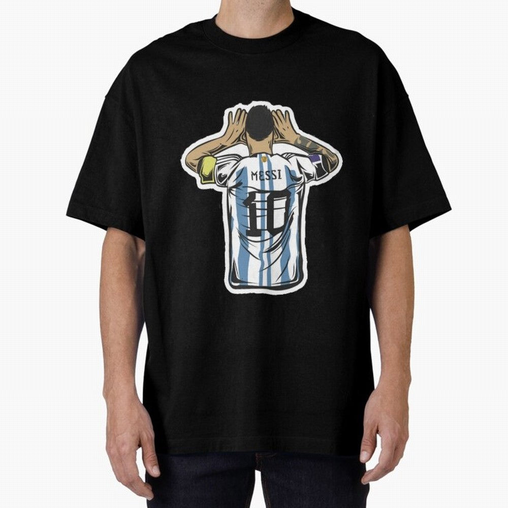 MESSI TOPO GIGIO Classic T-Shirt Show Your Love for FIFA World Cup 2026 Spirit, with Portugal, Spain and Germany, Messi, CR7 and Mbappe, Stadium Chants, National Pride, Trophy Dreams and Unforgettable Football Memories; Ideal for Fans Who Follow