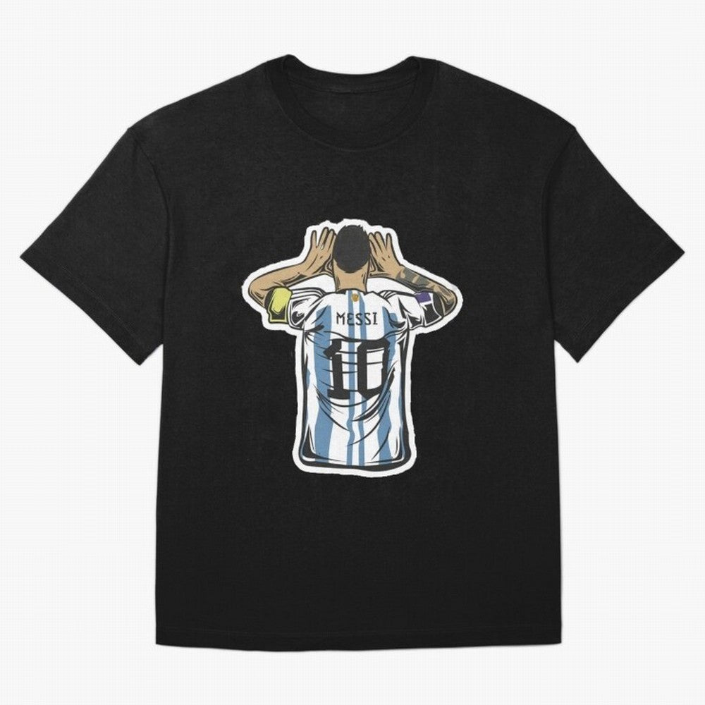 MESSI TOPO GIGIO Classic T-Shirt Show Your Love for FIFA World Cup 2026 Spirit, with Portugal, Spain and Germany, Messi, CR7 and Mbappe, Stadium Chants, National Pride, Trophy Dreams and Unforgettable Football Memories; Ideal for Fans Who Follow
