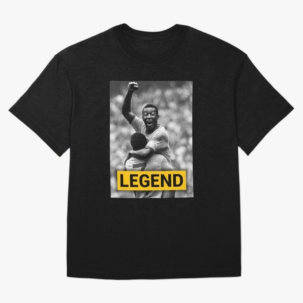 Pel¨¦ Legend Essential T-Shirt Stand Out with Spirit from Global Football Passion for FIFA World Cup 2026 Group Stage, Built around Messi, CR7 and Mbappe, France, Global Supporter Spirit, Legendary Goals, National Colors and Tournament Celebration;