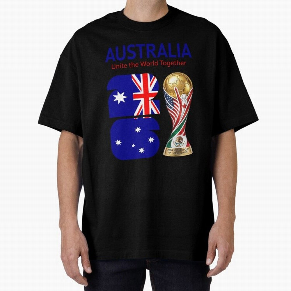 World Cup 2026, AUSTRALIA Classic T-Shirt Bring a Vintage Feel to FIFA World Cup 2026 for Fans of Neymar, Haaland and Cristiano Ronaldo and France and Portugal, Bringing Supporter Pride, Iconic Celebrations, Legendary Names and Global Match Day