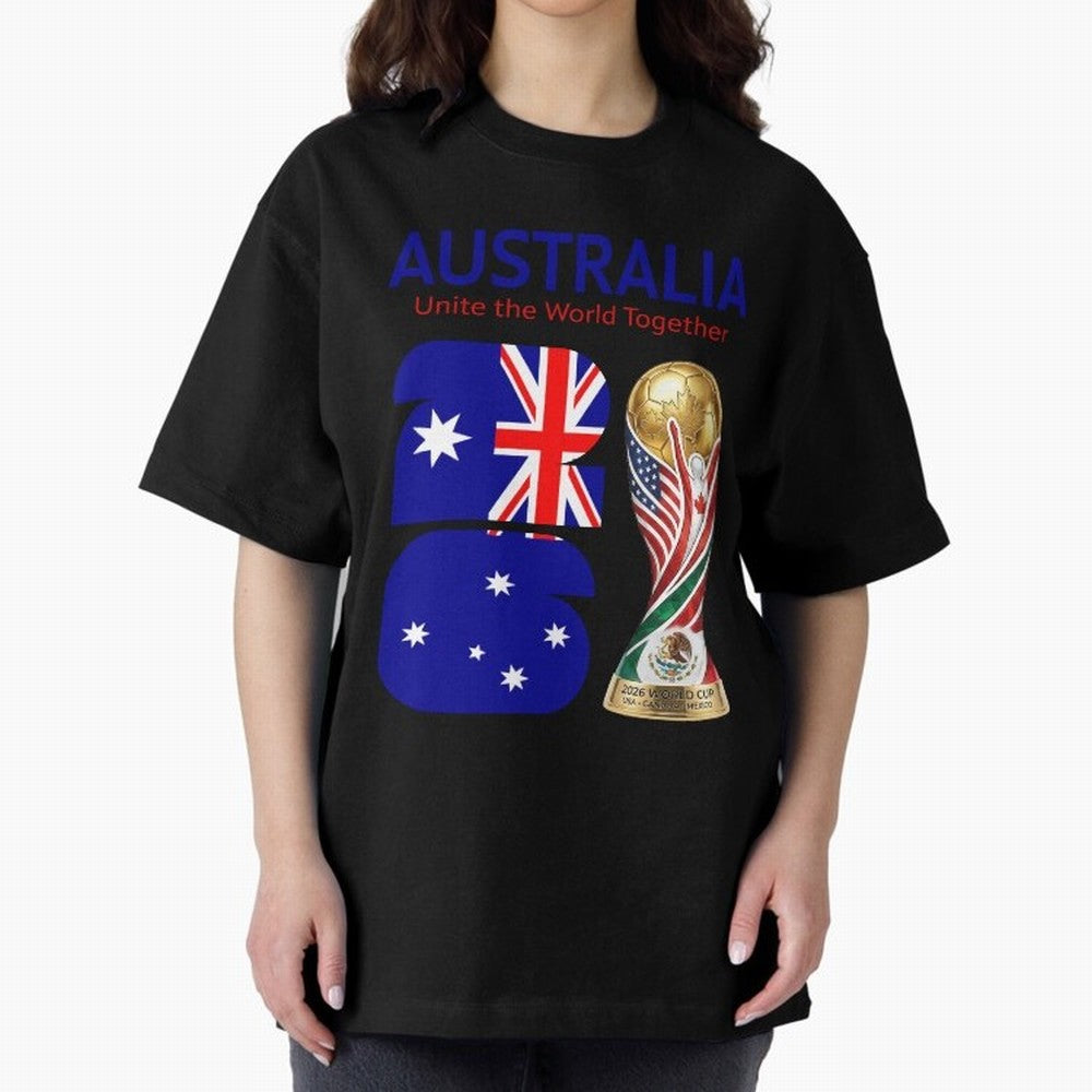 World Cup 2026, AUSTRALIA Classic T-Shirt Bring a Vintage Feel to FIFA World Cup 2026 for Fans of Neymar, Haaland and Cristiano Ronaldo and France and Portugal, Bringing Supporter Pride, Iconic Celebrations, Legendary Names and Global Match Day