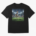 Rabbit Is Veritable Messi on the Soccer Pitch Oversized T-Shirt Discover FIFA World Cup 2026 USA Canada Mexico Spirit, Centered on France and Portugal, Messi and Cristiano Ronaldo, Global Supporter Spirit, Legendary Goals, National Colors and