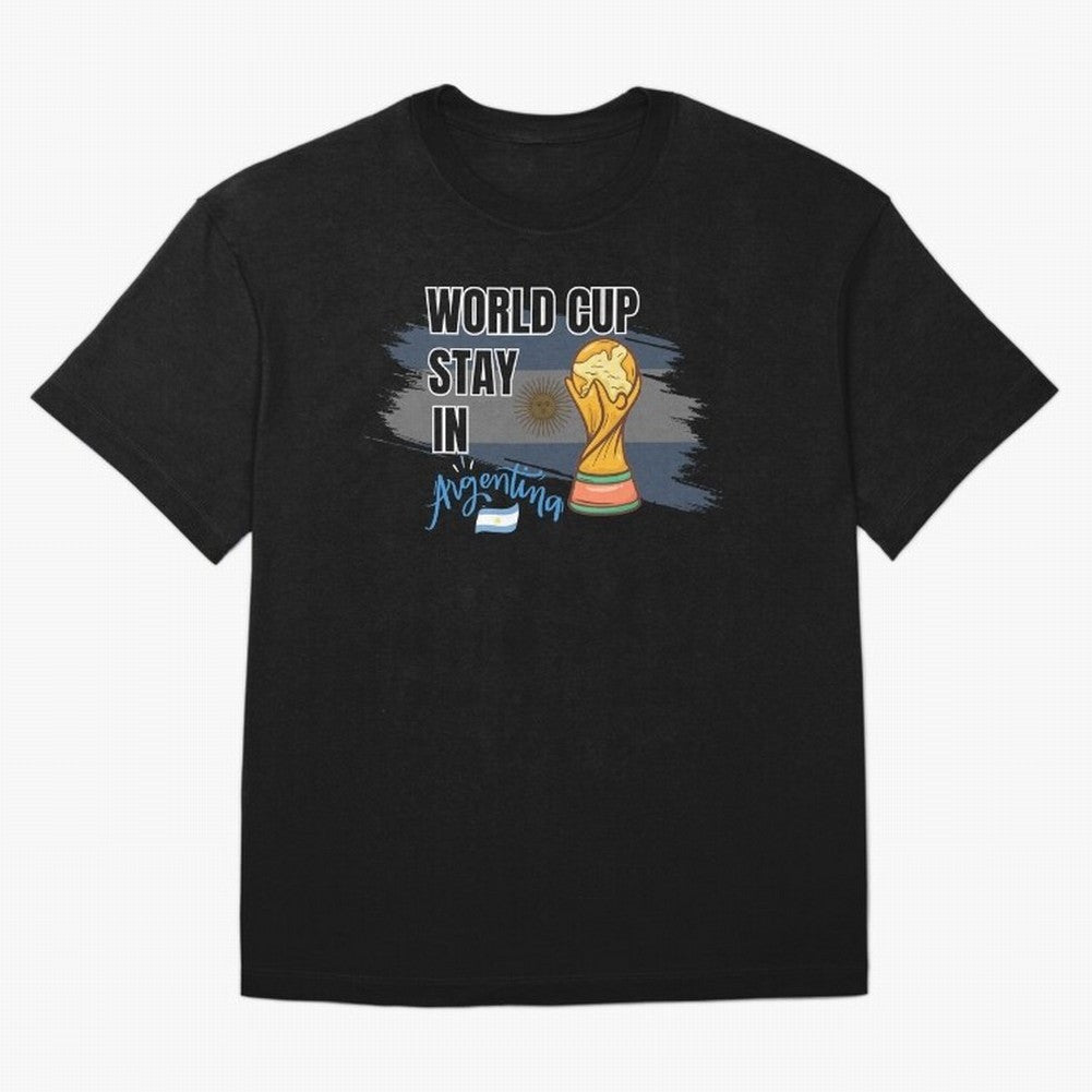 World Cup stay in Argentina Oversized T-Shirt Experience FIFA World Cup 2026 Group Stage Spirit, Made for Argentina and Brazil, Cristiano Ronaldo, Haaland and CR7, Football History, Final Match Energy, Crowd Noise and Once in a Lifetime Moments;
