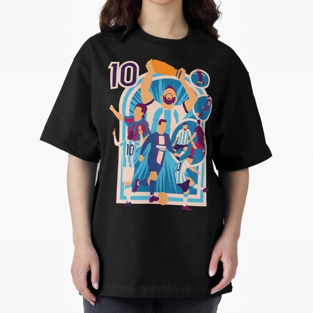 Messi - The Goat Classic T-Shirt Upgrade Match Day Hype around FIFA World Cup 2026 USA Canada Mexico, Messi, CR7 and Mbappe, Spain, Stadium Memories, Football Loyalty, International Chants and Championship Tradition; Made for Die Hard Supporters,