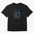 Messi 10 Oversized T-Shirt Bring Bold Fan Energy to Global Football Passion for FIFA World Cup 2026 USA Canada Mexico, with CR7 and Messi, England and Germany, Vintage Soccer Flavor, Modern Football Stars, National Flags and Final Night Emotion;