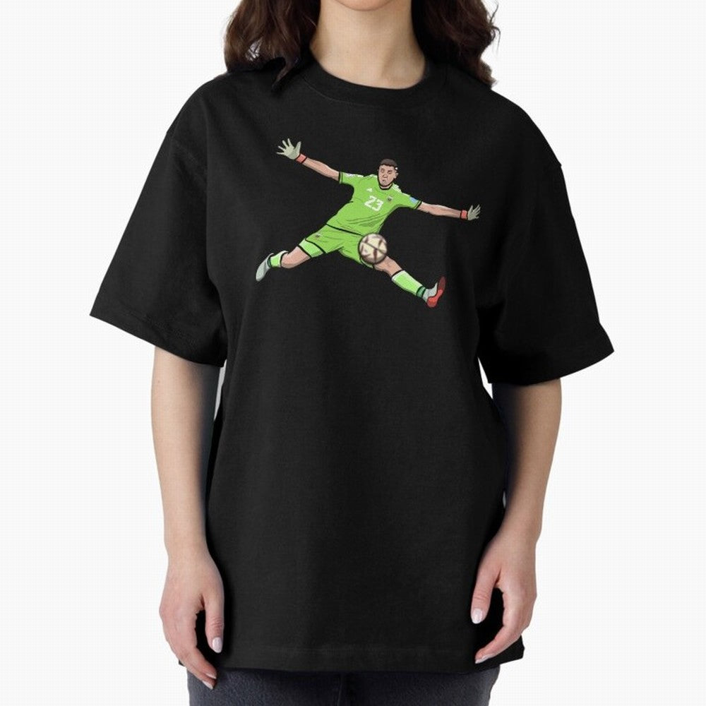Emi 'Dibu' Martinez, the Heroic Save! Classic T-Shirt Live for the Drama of Global Football Passion for FIFA World Cup 2026 Group Stage, Featuring Haaland and Mbappe, England, Football Passion, Legendary Performances, Festival Vibes and Supporter