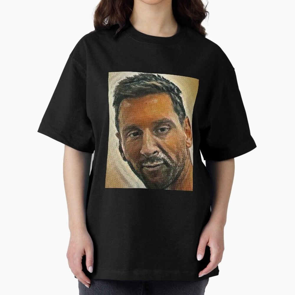 Messi Oversized T-Shirt Celebrate Soccer Greatness during Global Football Passion for FIFA World Cup 2026 USA Canada Mexico, Inspired by Cristiano Ronaldo, Spain and Netherlands, Sports Nostalgia, International Competition, Famous Players and