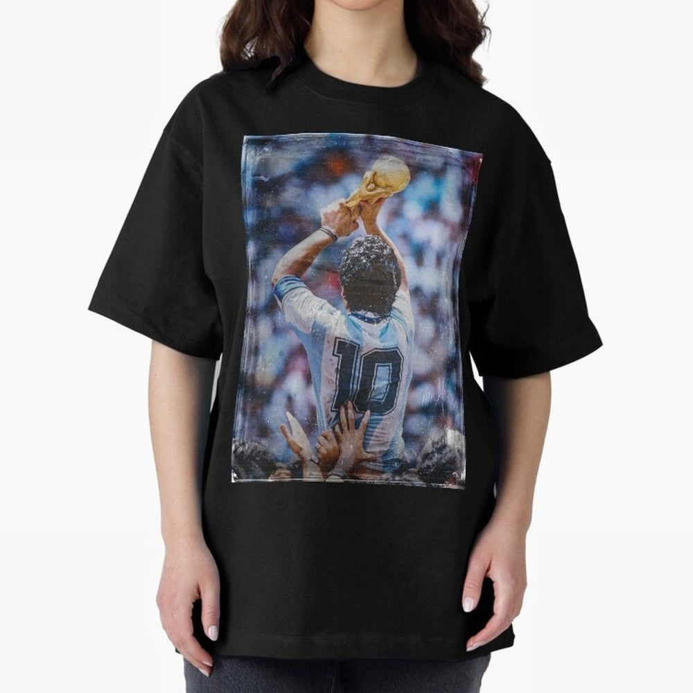 Diego Maradona Champion Classic T-Shirt Live the Energy of FIFA World Cup 2026 Group Stage Filled with Cristiano Ronaldo, Haaland and CR7, Argentina Energy, Worldwide Fan Energy, Dramatic Goals, Stadium Lights and Championship Celebrations; Perfect
