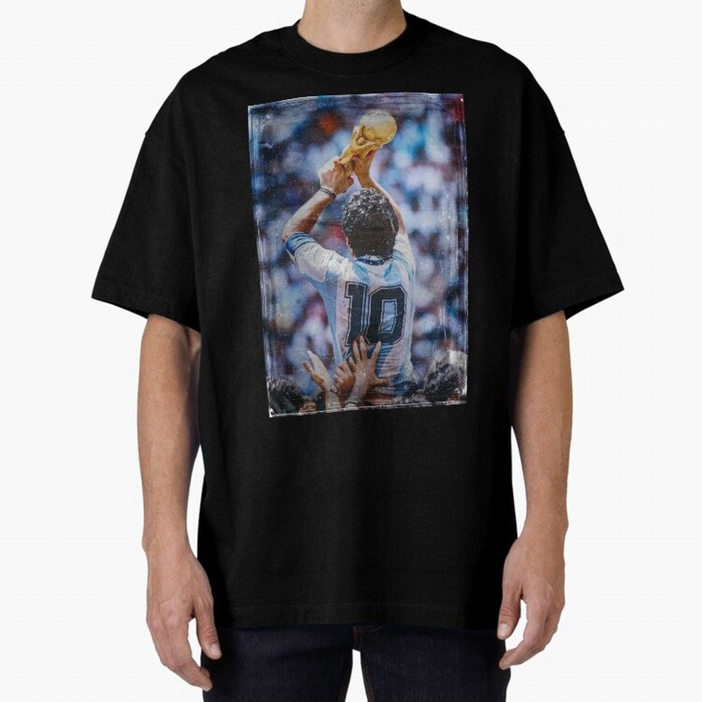 Diego Maradona Champion Classic T-Shirt Live the Energy of FIFA World Cup 2026 Group Stage Filled with Cristiano Ronaldo, Haaland and CR7, Argentina Energy, Worldwide Fan Energy, Dramatic Goals, Stadium Lights and Championship Celebrations; Perfect