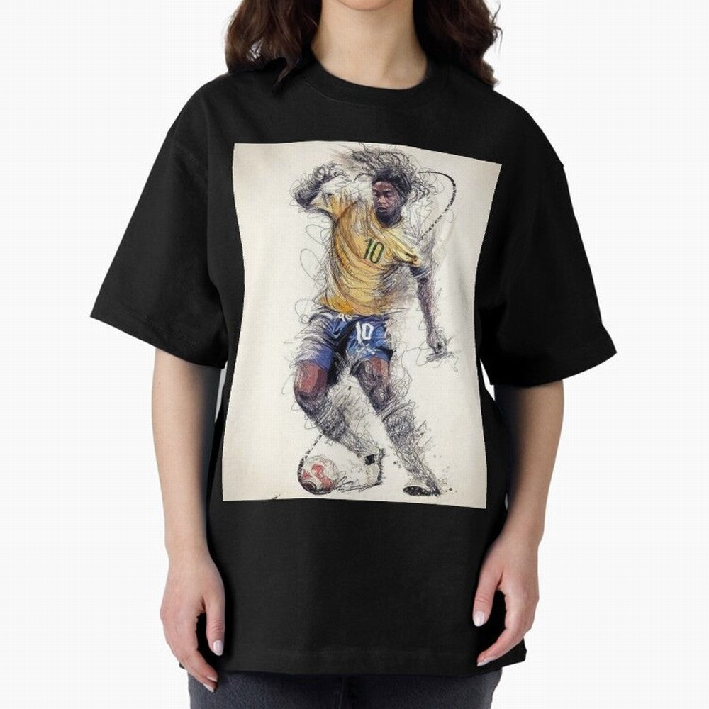 Ronaldinho Classic T-Shirt Feel the Heartbeat of FIFA World Cup 2026 Group Stage Spirit, Driven by England, CR7, Tournament Hype, Historic Matchups, Family Viewing Parties and Global Sports Pride; Ideal for Fans Who Follow Messi, Cristiano Ronaldo,