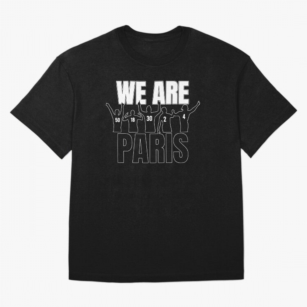 We are Paris Oversized T-Shirt Celebrate the Biggest Stage of FIFA World Cup 2026 USA Canada Mexico Made for Haaland, Argentina Energy, Goal Celebration Energy, Supporter Heritage, Football Icons and Worldwide Tournament Joy; Ideal for Football