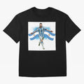 Messi - Argentina Classic T-Shirt Celebrate the Road through FIFA World Cup 2026 with Haaland and Mbappe, Argentina, France and Brazil Energy, Vintage Soccer Flavor, Modern Football Stars, National Flags and Final Night Emotion; Perfect for