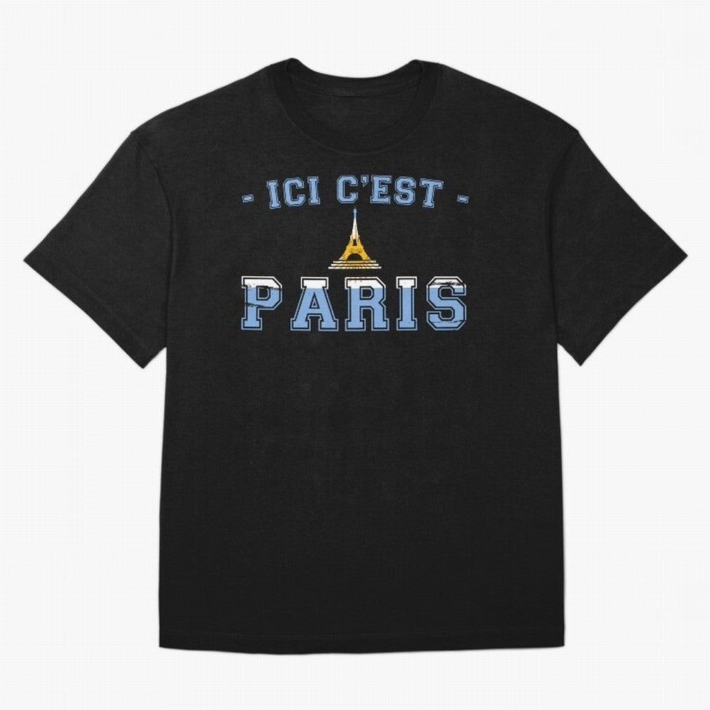 ici c'est paris t-shirts, bienvenue messi, welcome messi, psg fans Classic T-Shirt Feel the Trophy Chase of FIFA World Cup 2026 Group Stage Spirit, Highlighting France, Messi, Classic Soccer Heritage, Championship Pressure, Fan Loyalty and