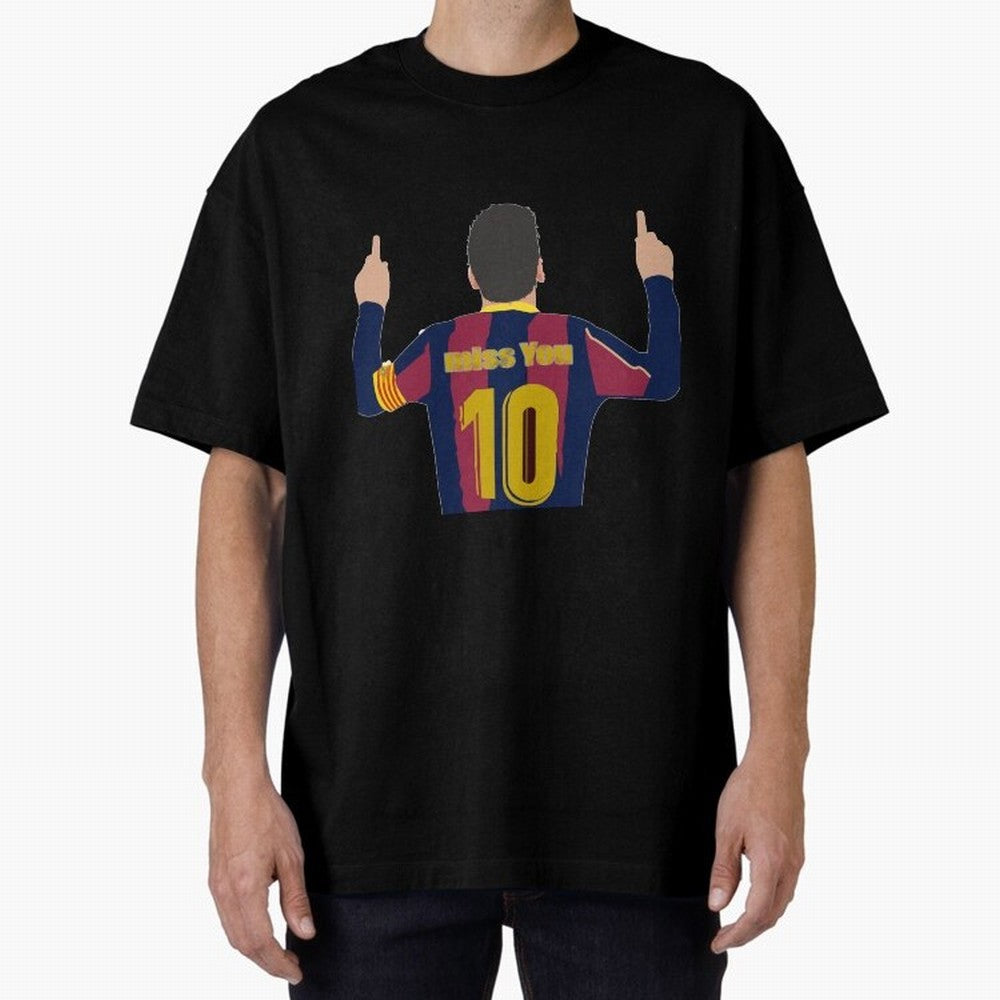 Leo-Messi the GOAT : WE miss you Classic T-Shirt Stand with Global Football Passion for FIFA World Cup 2026 Group Stage, Inspired by Messi, CR7 and Mbappe, Portugal, Football Festival Excitement, Trophy Ambitions, Country Rivalries and Star Player