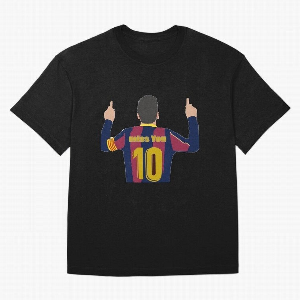 Leo-Messi the GOAT : WE miss you Classic T-Shirt Stand with Global Football Passion for FIFA World Cup 2026 Group Stage, Inspired by Messi, CR7 and Mbappe, Portugal, Football Festival Excitement, Trophy Ambitions, Country Rivalries and Star Player