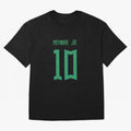 Neymar Jr Brazil Home Jersey 2023 Classic T-Shirt Show Support during FIFA World Cup 2026 USA Canada Mexico for Fans of Haaland and Germany, Bringing Football Festival Excitement, Trophy Ambitions, Country Rivalries and Star Player Buzz; Great for