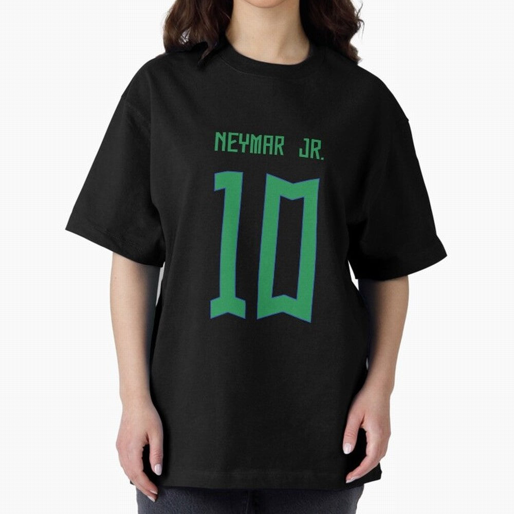 Neymar Jr Brazil Home Jersey 2023 Classic T-Shirt Show Support during FIFA World Cup 2026 USA Canada Mexico for Fans of Haaland and Germany, Bringing Football Festival Excitement, Trophy Ambitions, Country Rivalries and Star Player Buzz; Great for