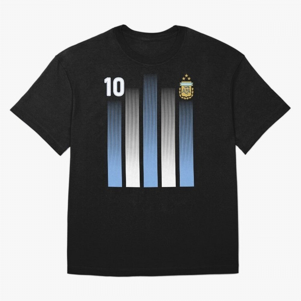 Plaid Blue - White Argentina Football 3-Star Champion World Cup Essential T-Shirt Share FIFA World Cup 2026 for Fans of Neymar and England, Bringing Global Supporter Spirit, Legendary Goals, National Colors and Tournament Celebration; Great for