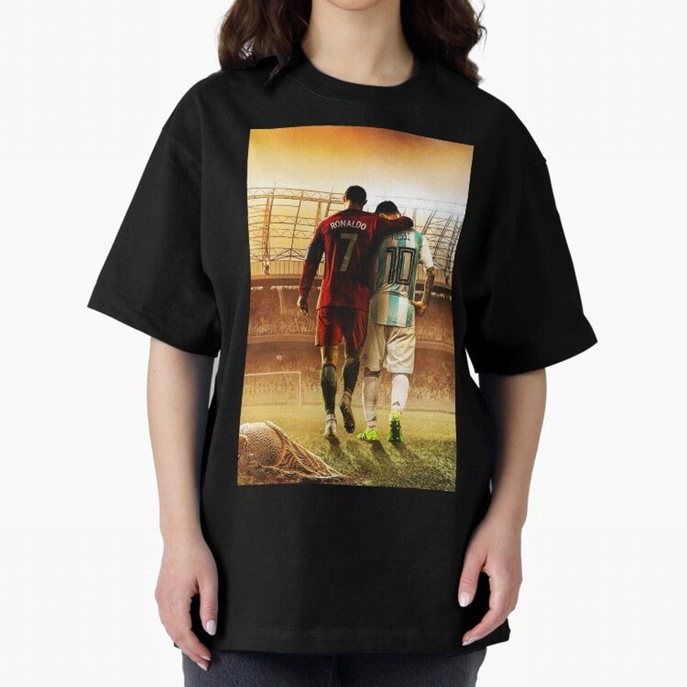 christian and messi Classic T-Shirt Join Supporters Worldwide for FIFA World Cup 2026 USA Canada Mexico Connected to Cristiano Ronaldo, Spain and Netherlands Energy, Football Festival Excitement, Trophy Ambitions, Country Rivalries and Star Player