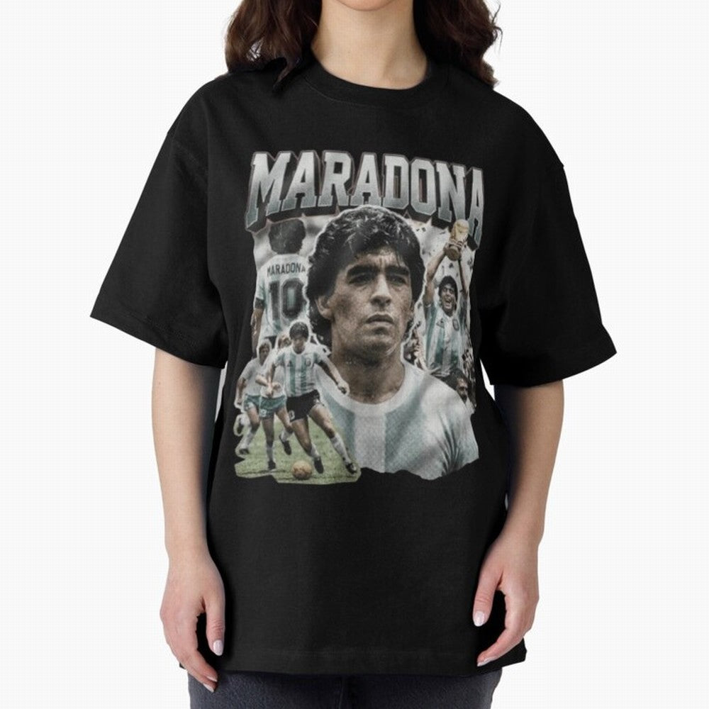 Maradona Eternal ¨C Argentina Legend Classic T-Shirt Celebrate the Magic of Match Day Hype around FIFA World Cup 2026, CR7 and Messi, Portugal, Spain and Germany, Retro Football Energy, Iconic Rivalries, Trophy Chase Drama and Stadium Atmosphere;