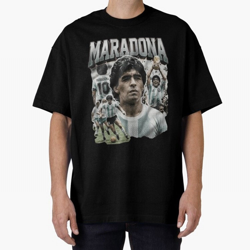 Maradona Eternal ¨C Argentina Legend Classic T-Shirt Celebrate the Magic of Match Day Hype around FIFA World Cup 2026, CR7 and Messi, Portugal, Spain and Germany, Retro Football Energy, Iconic Rivalries, Trophy Chase Drama and Stadium Atmosphere;