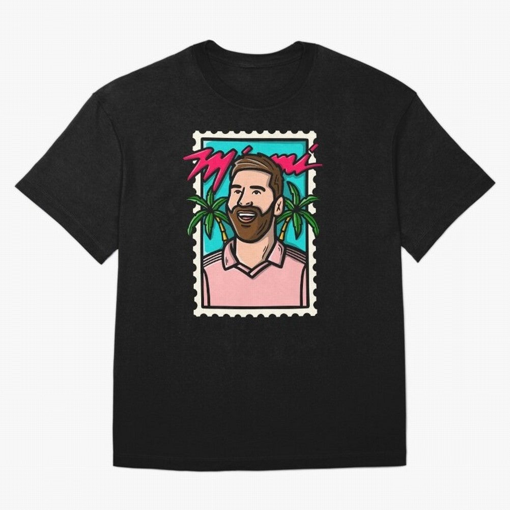 Leo - Miami Classic T-Shirt Enjoy the Biggest Football Party of FIFA World Cup 2026 Connected to Messi and Cristiano Ronaldo, Spain and Netherlands Energy, Champion Mindset, Group Stage Buzz, Knockout Tension and Passionate Fan Culture; Perfect for