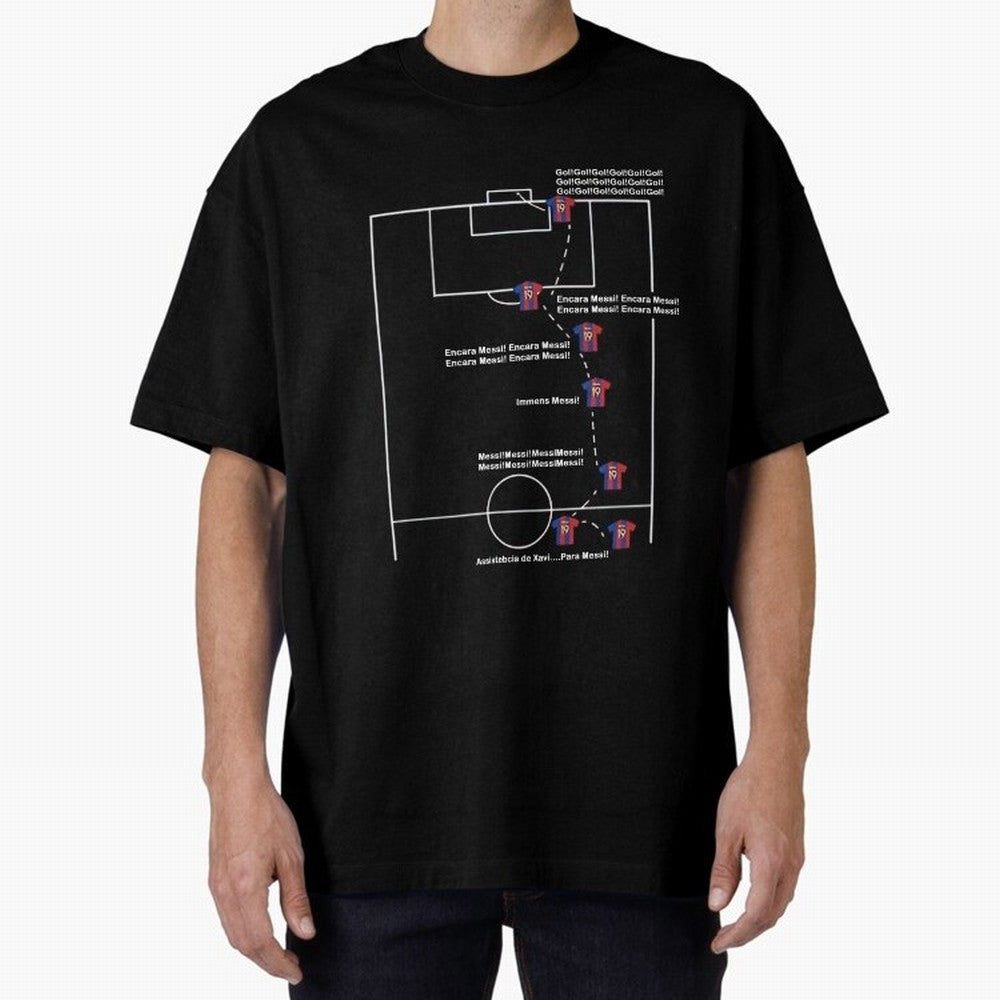 Encara messi gol gol gol Oversized T-Shirt Show Your Tournament Heart for FIFA World Cup 2026 USA Canada Mexico Highlighting Neymar, Brazil, Portugal and Argentina Energy, Stadium Memories, Football Loyalty, International Chants and Championship