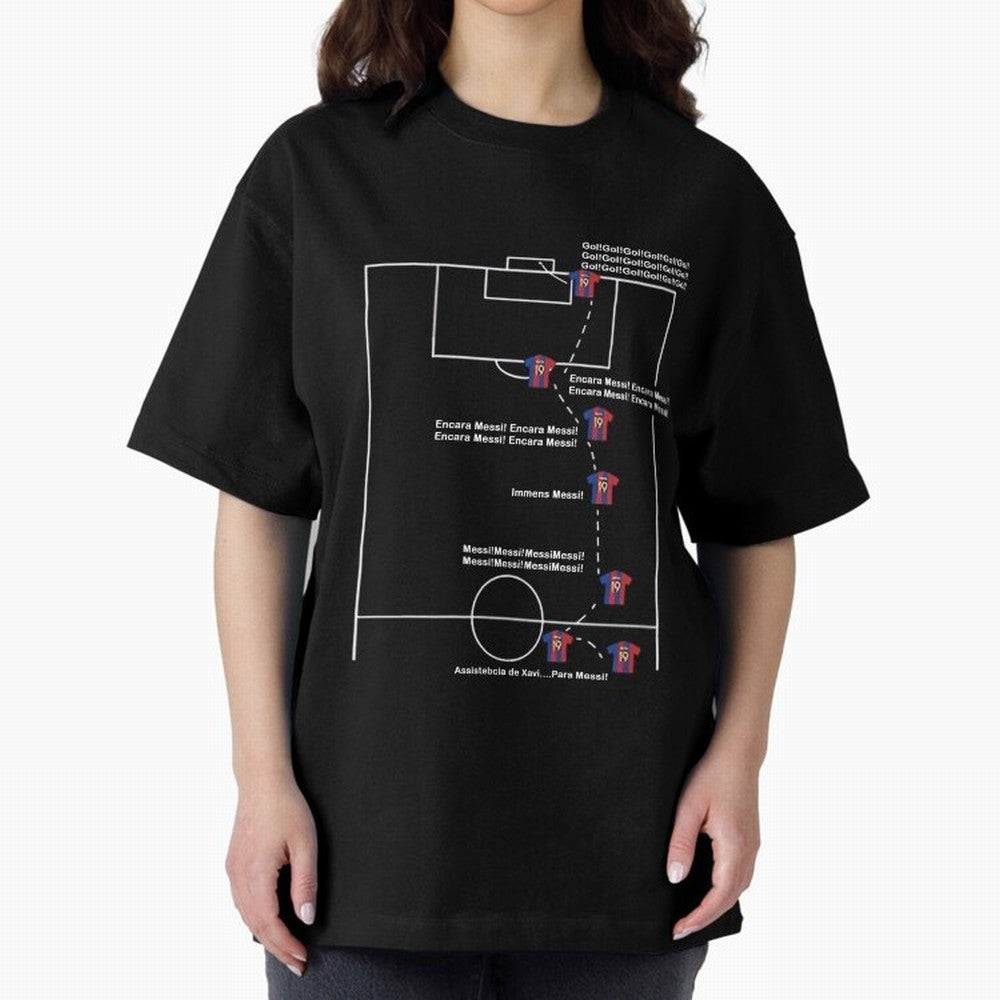 Encara messi gol gol gol Oversized T-Shirt Show Your Tournament Heart for FIFA World Cup 2026 USA Canada Mexico Highlighting Neymar, Brazil, Portugal and Argentina Energy, Stadium Memories, Football Loyalty, International Chants and Championship