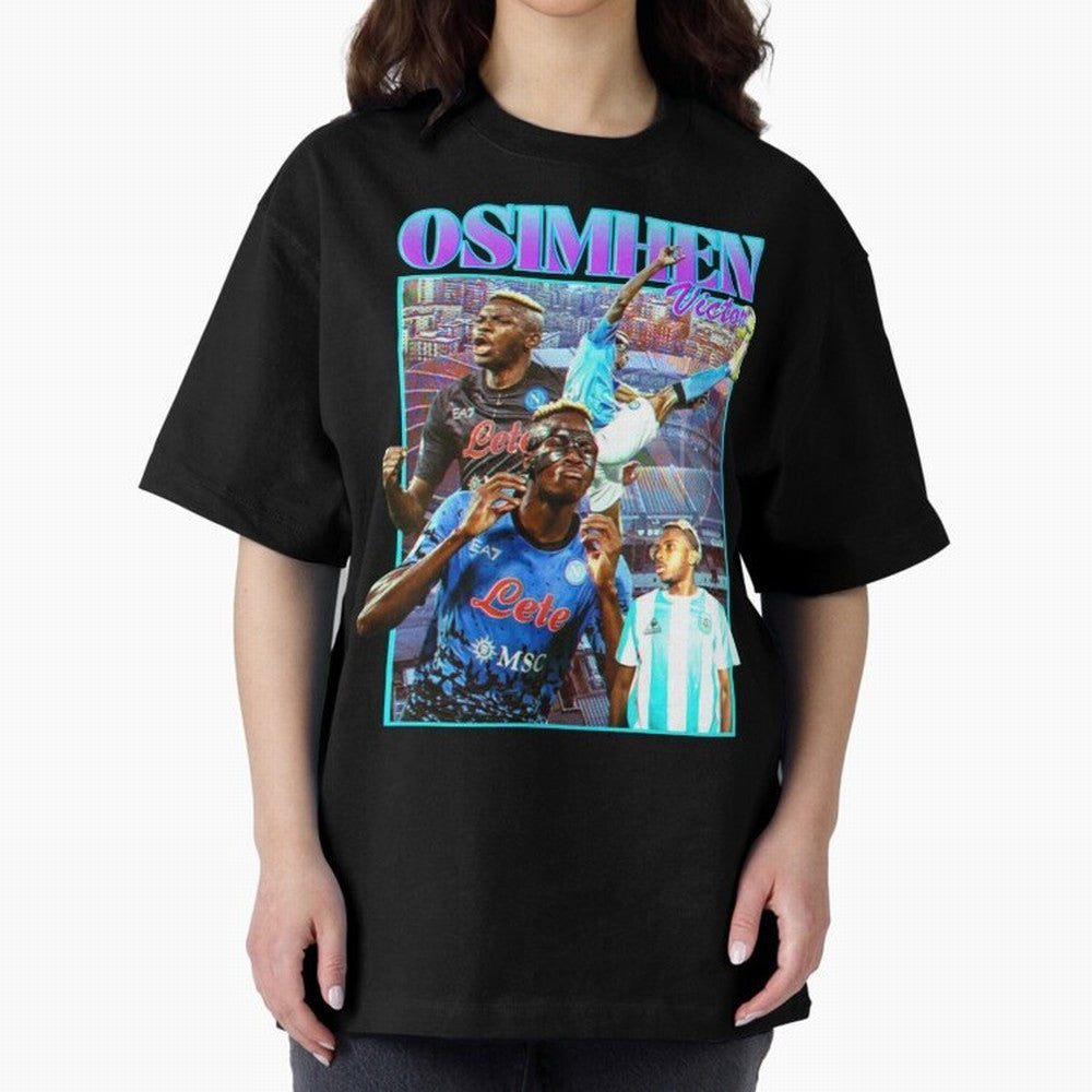 Victor Osimhen Classic T-Shirt Honor the Beautiful Game during Match Day Hype around FIFA World Cup 2026, Neymar, Haaland and Cristiano Ronaldo, Netherlands, Stadium Memories, Football Loyalty, International Chants and Championship Tradition;