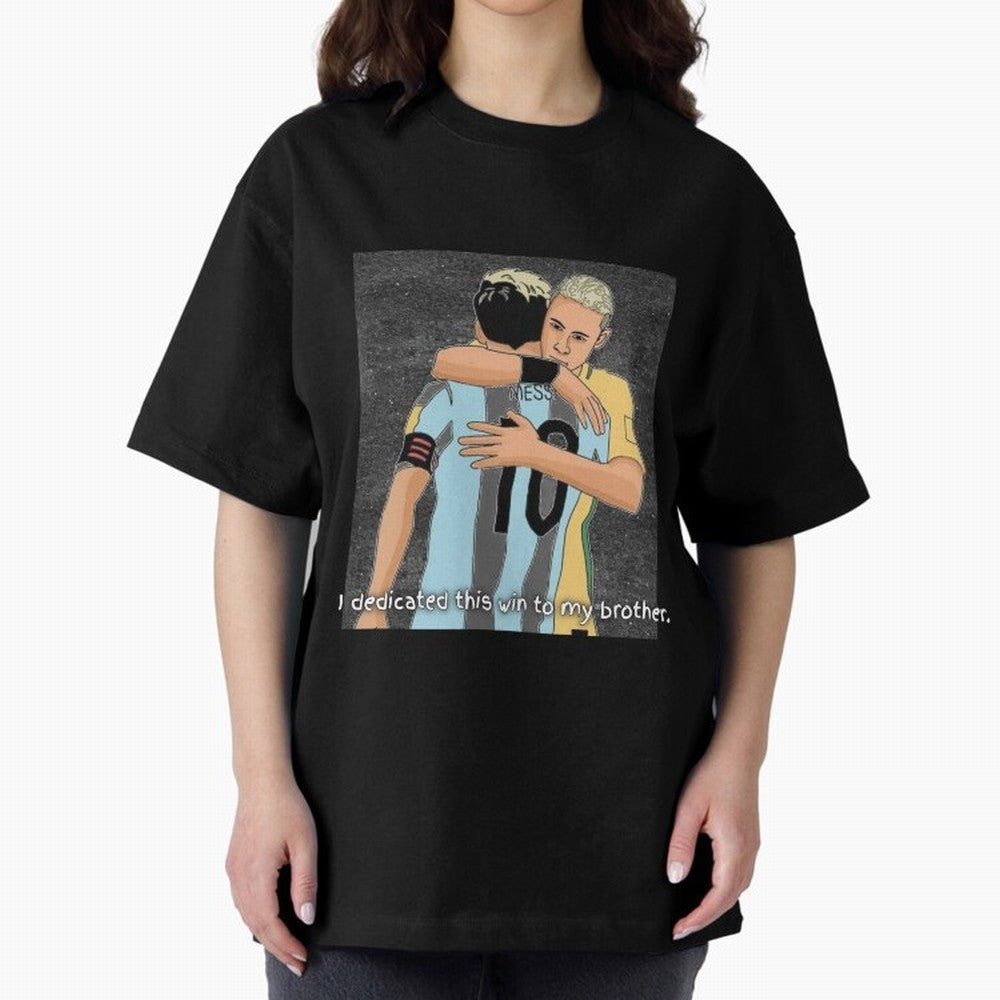 Messi and Neymar Classic T-Shirt Relive Legendary Nights from FIFA World Cup 2026 USA Canada Mexico Highlighting Haaland and Mbappe, Spain and Netherlands Energy, Football Passion, Legendary Performances, Festival Vibes and Supporter Community;