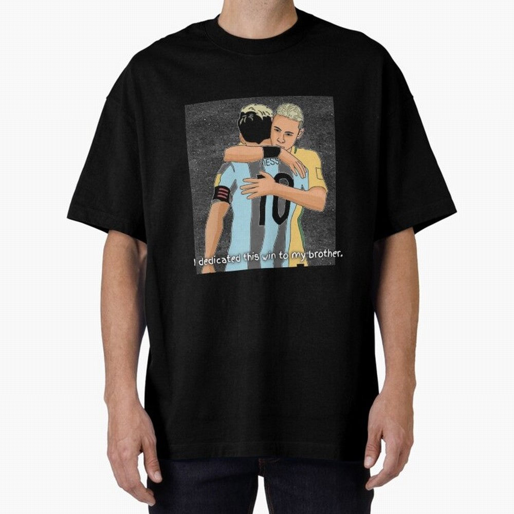 Messi and Neymar Classic T-Shirt Relive Legendary Nights from FIFA World Cup 2026 USA Canada Mexico Highlighting Haaland and Mbappe, Spain and Netherlands Energy, Football Passion, Legendary Performances, Festival Vibes and Supporter Community;