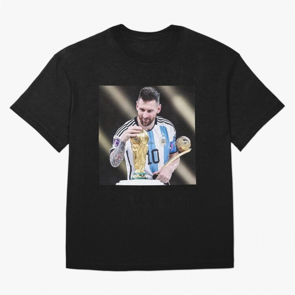 Messi Classic T-Shirt Capture Stadium Memories from Global Football Passion for FIFA World Cup 2026 Group Stage, Made for Cristiano Ronaldo, Haaland and CR7, Portugal, Classic Soccer Heritage, Championship Pressure, Fan Loyalty and International