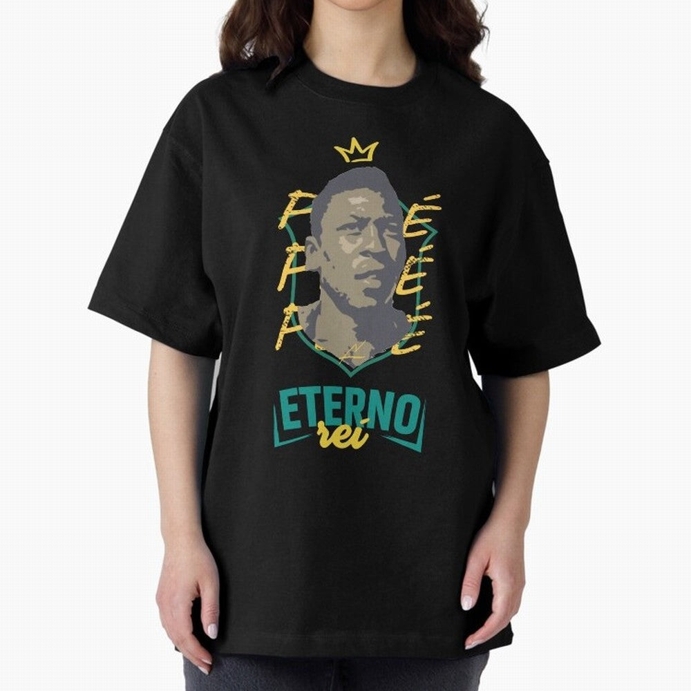 Messi and Neymar wearing a Pele t-shirt - Pel¨¦ Eterno - Pele Forever Rei Classic T-Shirt Turn Up for the FIFA World Cup 2026 Group Stage Journey through Haaland Highlights, England Pride, Global Supporter Spirit, Legendary Goals, National Colors