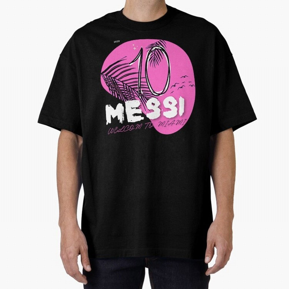 Welcom MESSI to MIAMI - inter miami Classic T-Shirt Spotlight FIFA World Cup 2026 USA Canada Mexico for Fans of Messi, CR7 and Mbappe and Netherlands, Bringing Football History, Final Match Energy, Crowd Noise and Once in a Lifetime Moments; Made