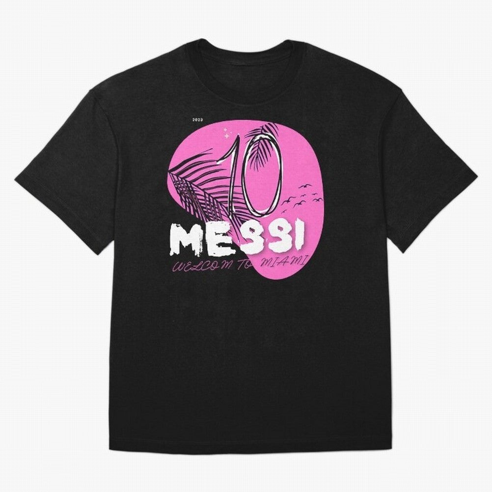 Welcom MESSI to MIAMI - inter miami Classic T-Shirt Spotlight FIFA World Cup 2026 USA Canada Mexico for Fans of Messi, CR7 and Mbappe and Netherlands, Bringing Football History, Final Match Energy, Crowd Noise and Once in a Lifetime Moments; Made