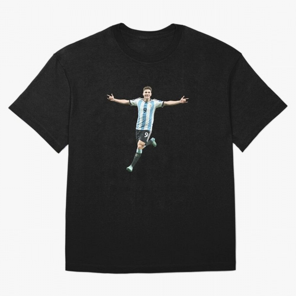 Julian Alvarez Classic T-Shirt Fuel the Hype around Match Day Hype around FIFA World Cup 2026 Group Stage, Messi and Cristiano Ronaldo, France, Football Festival Excitement, Trophy Ambitions, Country Rivalries and Star Player Buzz; Created for
