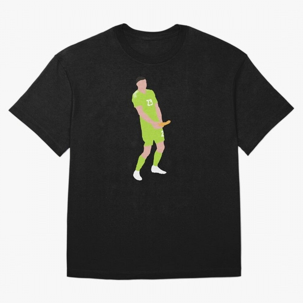 Emiliano Martinez celebration Classic T-Shirt Represent Football Lovers during the FIFA World Cup 2026 Journey through Messi, CR7 and Mbappe Highlights, England and Germany Pride, Global Supporter Spirit, Legendary Goals, National Colors and