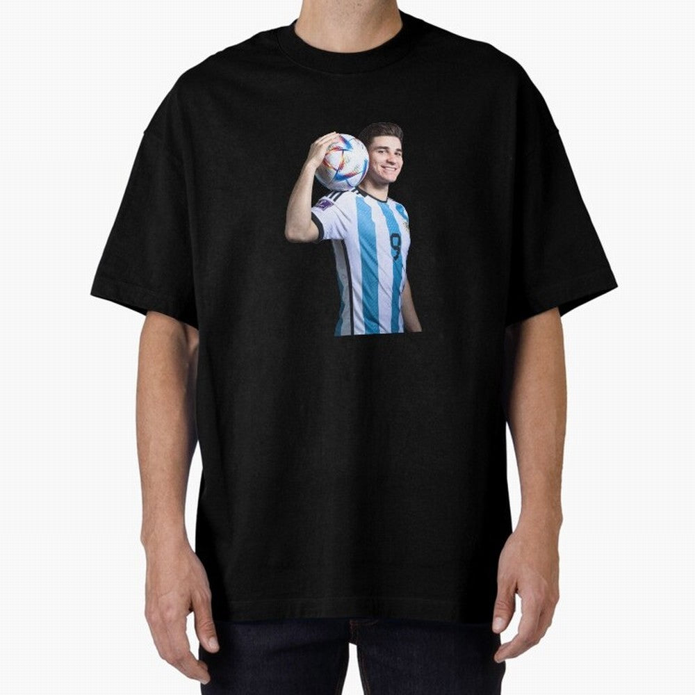Julian Alvarez Classic T-Shirt Celebrate Every Goal in FIFA World Cup 2026 Capturing Mbappe, Portugal, Spain and Germany Energy, Soccer Culture, Superstar Moments, National Team Dreams and Competitive Fire; Perfect for People Who Love Argentina,