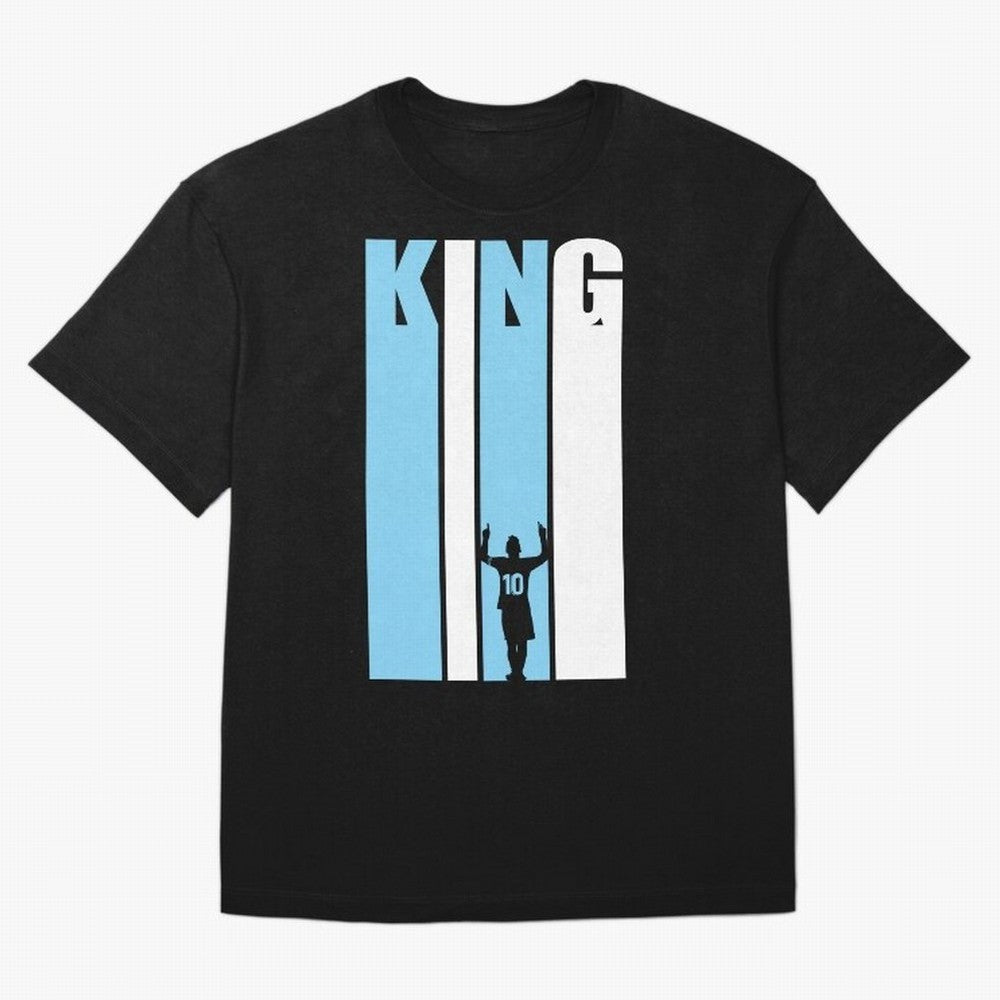 Soccer's King. Classic T-Shirt Fuel FIFA World Cup 2026 Group Stage for Fans of Messi, Neymar and Mbappe and Argentina, Bringing Stadium Chants, National Pride, Trophy Dreams and Unforgettable Football Memories; Created for Match Day Parties,