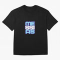 Light blue and white Messias Classic T-Shirt Celebrate Soccer Greatness during Match Day Hype around FIFA World Cup 2026 Group Stage, Neymar, Haaland and Cristiano Ronaldo, Portugal, Spain and Germany, Match Day Excitement, Supporter Culture,