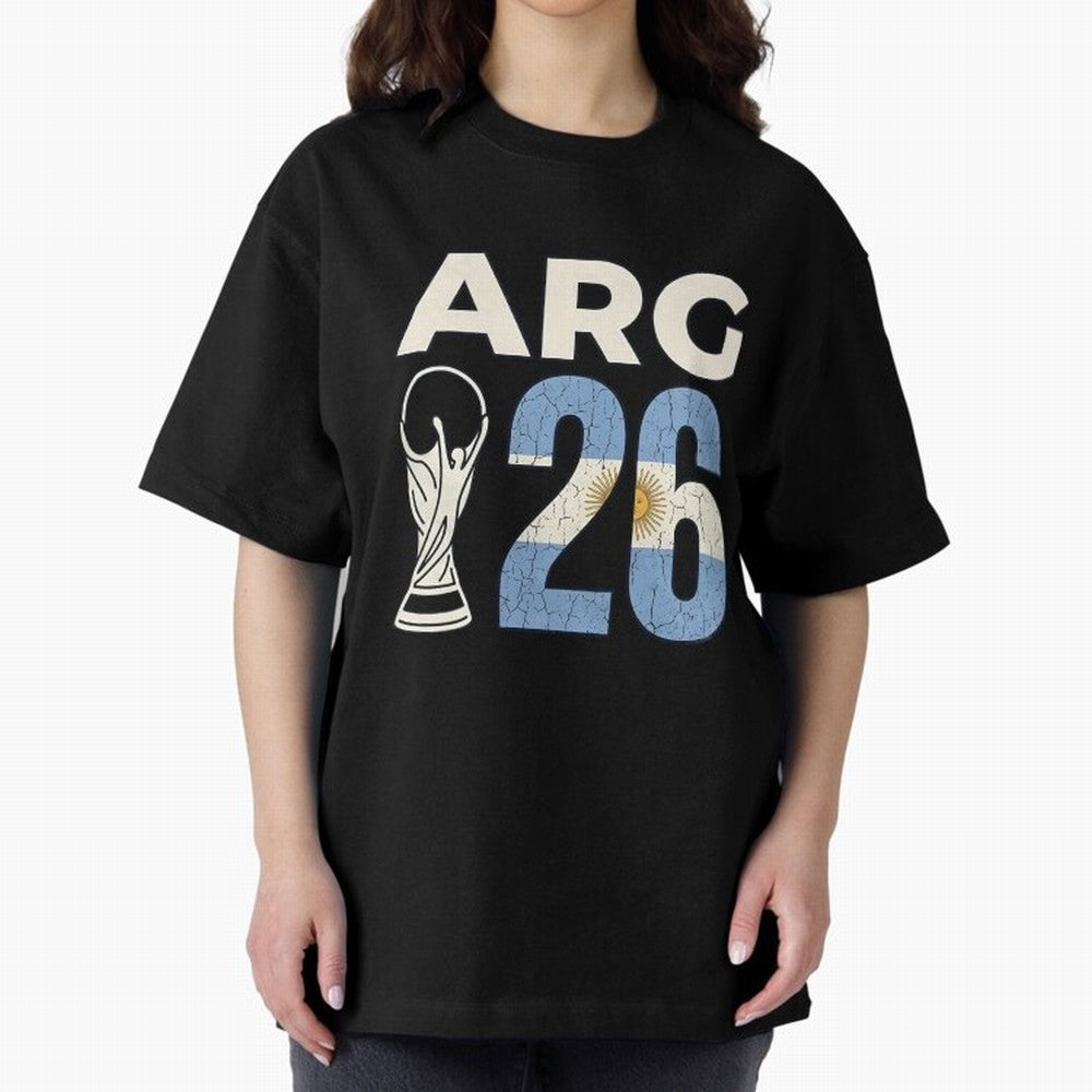 Argentina Football World Cup 2026 - Vintage Arg 26 Flag Design Essential T-Shirt Turn Football Passion into Match Day Hype around FIFA World Cup 2026 USA Canada Mexico, Cristiano Ronaldo, Haaland and CR7, Germany, Global Supporter Spirit, Legendary