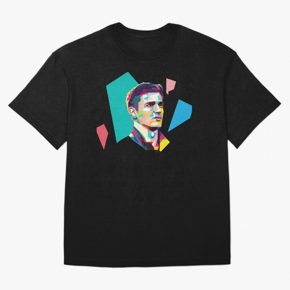 Pablo Gavi WPAP art Classic T-Shirt Refresh FIFA World Cup 2026 USA Canada Mexico Spirit, Celebrating Brazil, Messi, Vintage Soccer Flavor, Modern Football Stars, National Flags and Final Night Emotion; Perfect for Fans, Collectors, Family