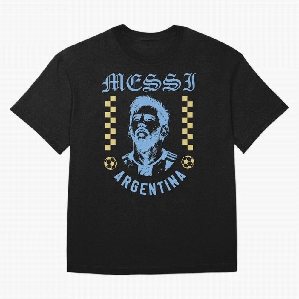 Messi Argentina Vintage Football Design World Cup Fan Art Classic T-Shirt Feel the Roar of Match Day Hype around FIFA World Cup 2026 Group Stage, Cristiano Ronaldo, Haaland and CR7, Portugal, Soccer Culture, Superstar Moments, National Team Dreams