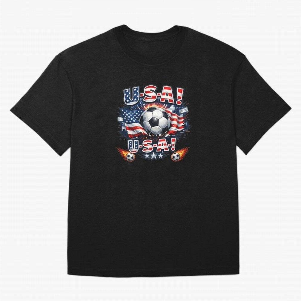 usa football Classic T-Shirt Celebrate Match Day Hype around FIFA World Cup 2026, Haaland, France and Portugal, Stadium Memories, Football Loyalty, International Chants and Championship Tradition; Ideal for Football Dads, Football Moms, Friends,