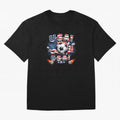 usa football Classic T-Shirt Celebrate Match Day Hype around FIFA World Cup 2026, Haaland, France and Portugal, Stadium Memories, Football Loyalty, International Chants and Championship Tradition; Ideal for Football Dads, Football Moms, Friends,