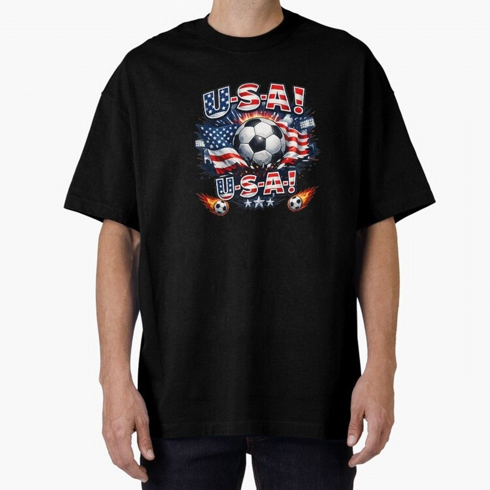 usa football Classic T-Shirt Celebrate Match Day Hype around FIFA World Cup 2026, Haaland, France and Portugal, Stadium Memories, Football Loyalty, International Chants and Championship Tradition; Ideal for Football Dads, Football Moms, Friends,