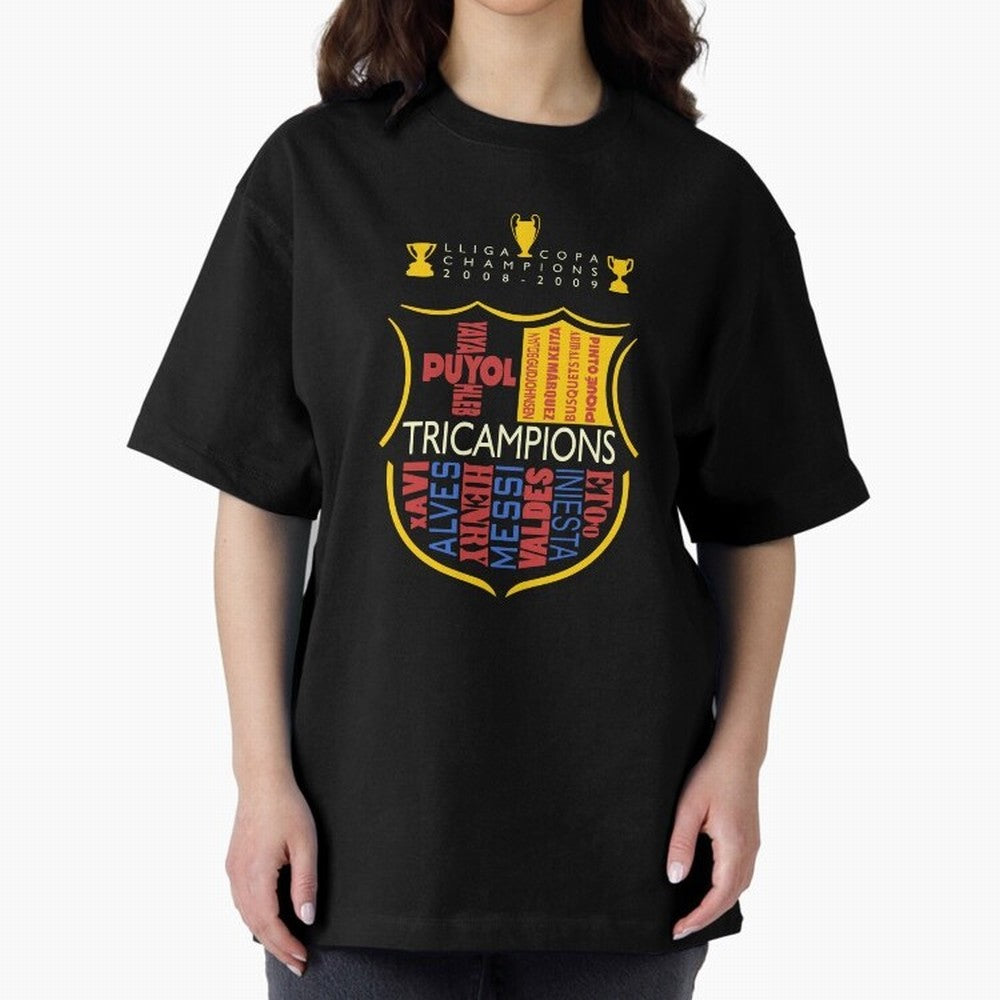 FC Barcelona three-time champion color Classic T-Shirt Celebrate Rivalries and Pride in FIFA World Cup 2026 Centered on Cristiano Ronaldo, Argentina Energy, Football Festival Excitement, Trophy Ambitions, Country Rivalries and Star Player Buzz;