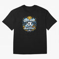 Argentina football 2026 Oversized T-Shirt Follow the Final Road of FIFA World Cup 2026 USA Canada Mexico Spirit, Driven by Spain, Messi, Worldwide Fan Energy, Dramatic Goals, Stadium Lights and Championship Celebrations; Made for Die Hard