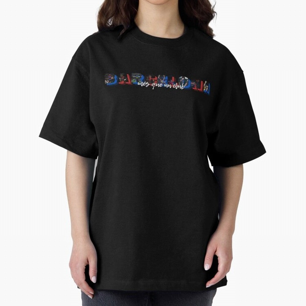 Barcelona Mes Que Un Club Classic T-Shirt Celebrate Golden Goal Energy in FIFA World Cup 2026 Group Stage Centered on Messi, CR7 and Mbappe, France and Portugal Energy, Retro Football Energy, Iconic Rivalries, Trophy Chase Drama and Stadium