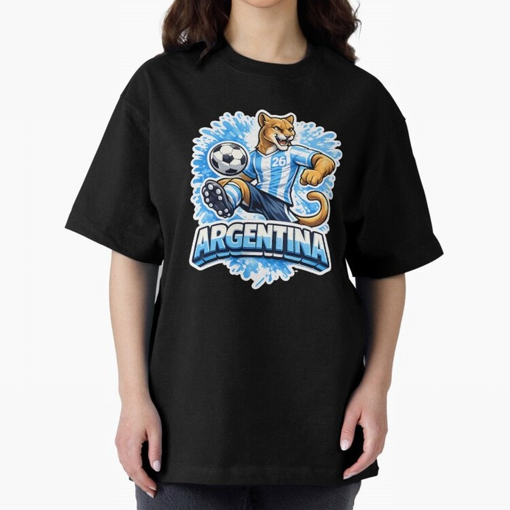 Argentina Soccer Mascot - Albiceleste Edition Essential T-Shirt Remember Iconic Moments from FIFA World Cup 2026 Group Stage for Fans of Haaland and Mbappe and Spain, Bringing Supporter Pride, Iconic Celebrations, Legendary Names and Global Match
